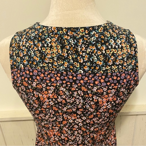 Art Class Girls 10/12 Large Sleeveless Floral Long Dress - Picture 14 of 14